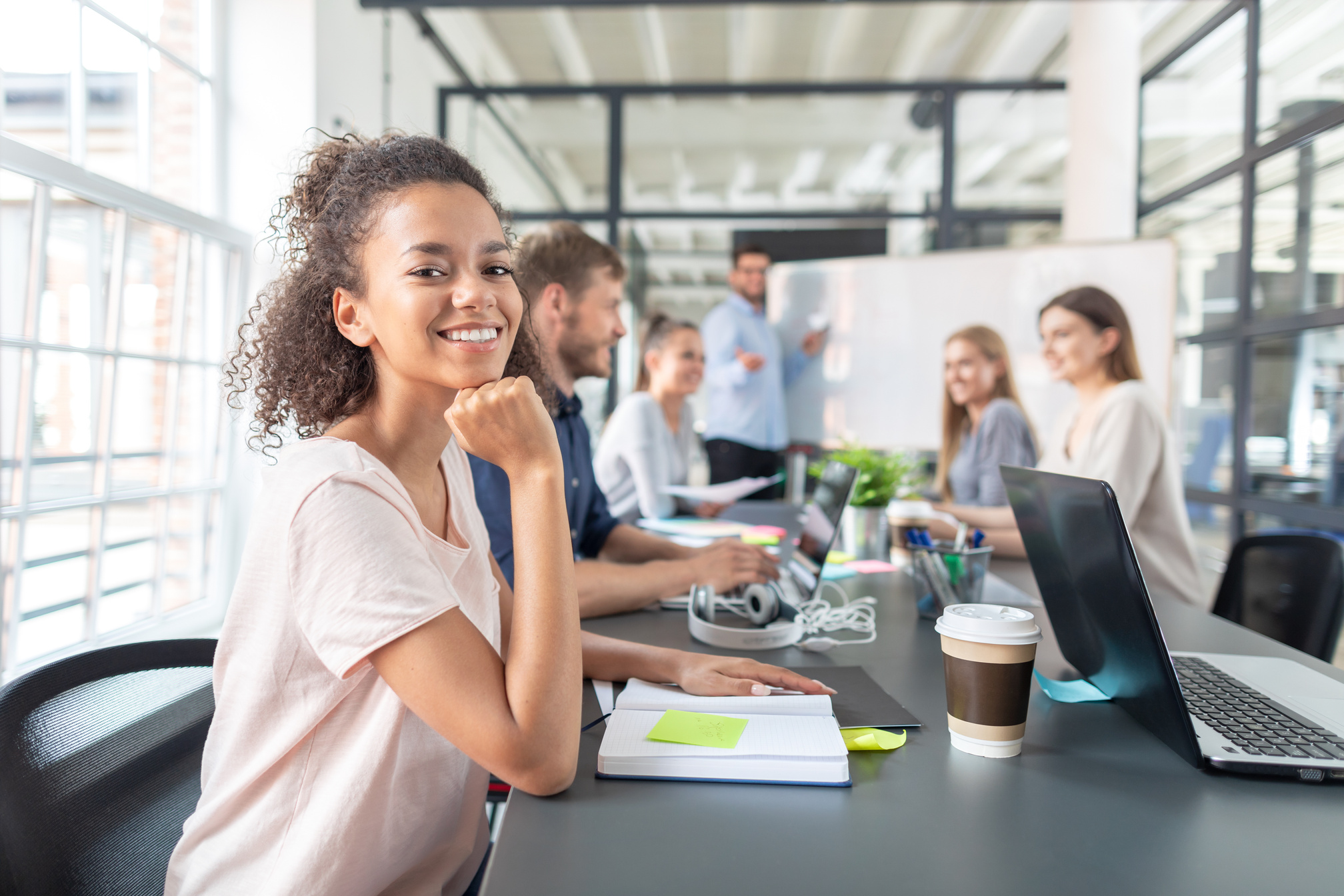 Young Creative Business People on a Meeting